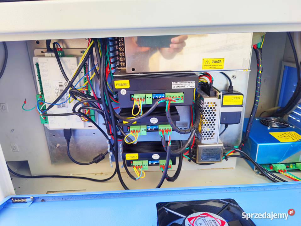 Ploter laserowy TechSol LASER600 stan Ruida Chojnik