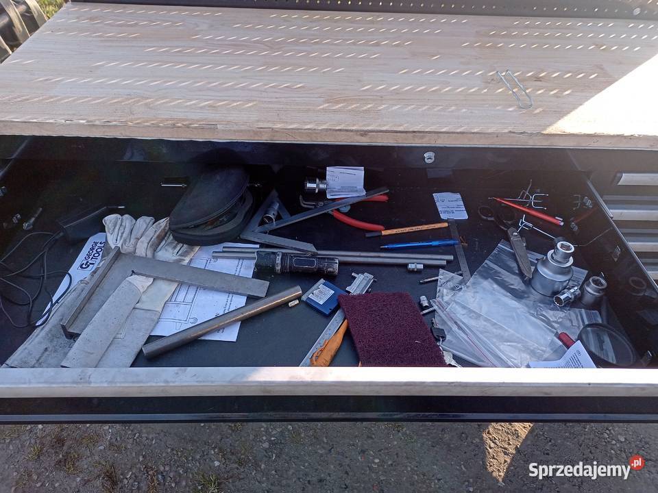 szafa narzędziowa Georg Tools z zawartością Wózki warsztatowe Brzesko sprzedam