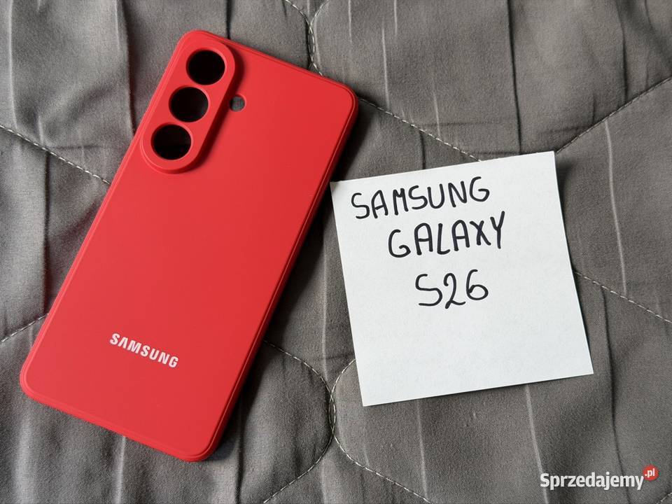 Etui Case Plecki do Samsung Galaxy S26 Czerwone
