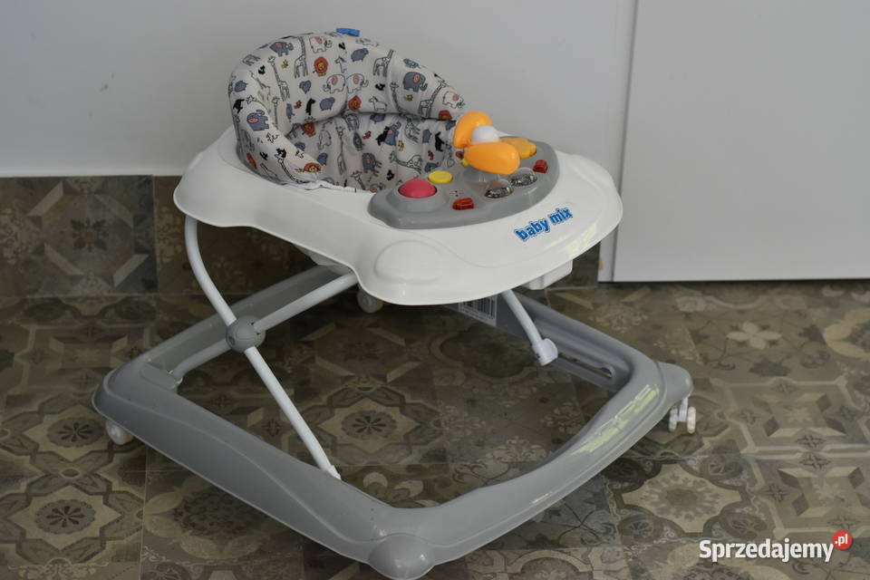Chodzik Baby Mix z kierownicą i silikonowymi Warszawa