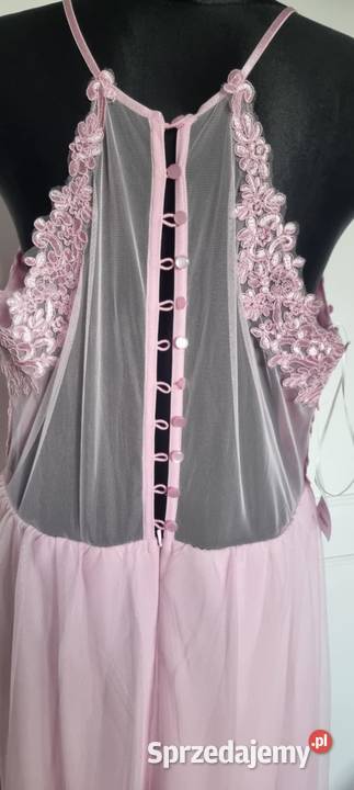 Sprzedam sukienkę różową koronkową 4648 Białystok