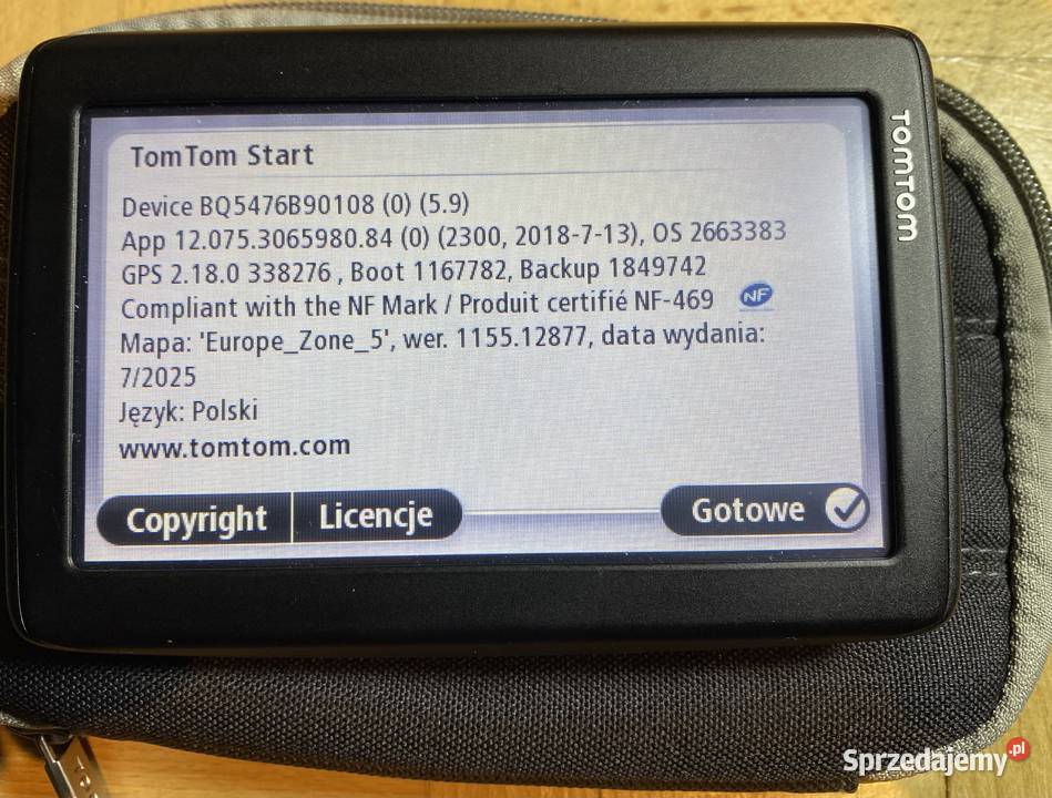 Nawigacja samochodowa TomTom Start 25 i EU Zone
