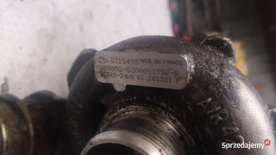 RENAULT LAGUNA II 19 DCI turbosprężarka osobowe Kielce