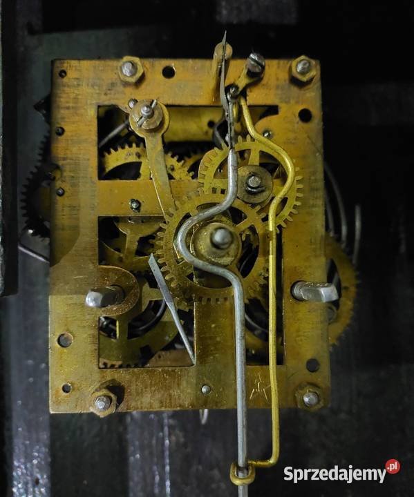 105 Stary zegar ścienny sprawny Junghans Tczew