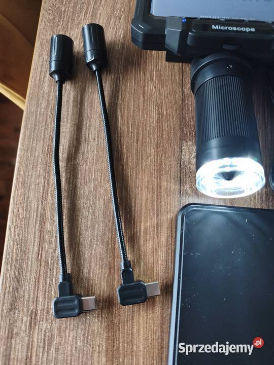 nowy cyfrowy mikroskop z ekranem IPS 43 cala i