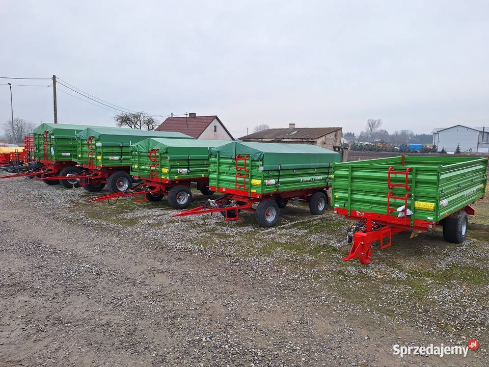 Przyczepa PRONAR PT610 10t T680 14t PT612 10t nieuszkodzony lubelskie Łuków