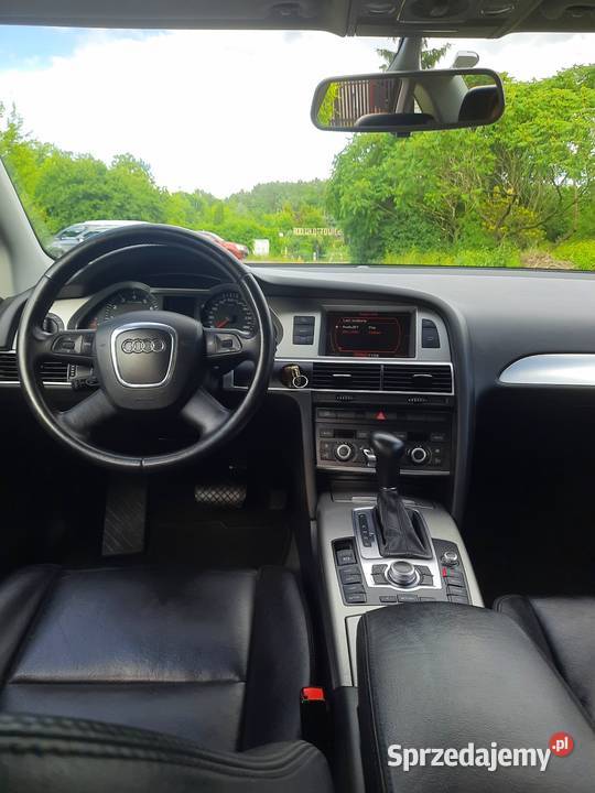 AUDI A6C6 z grudnia 2007r 24 benzyna 177 skóry wielofunkcyjna kierownica