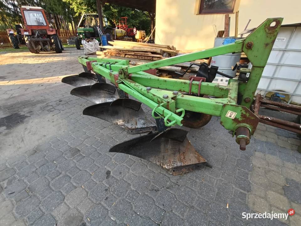 Pług Bomet 4skibowy stan nowe lemisze transport Sonina