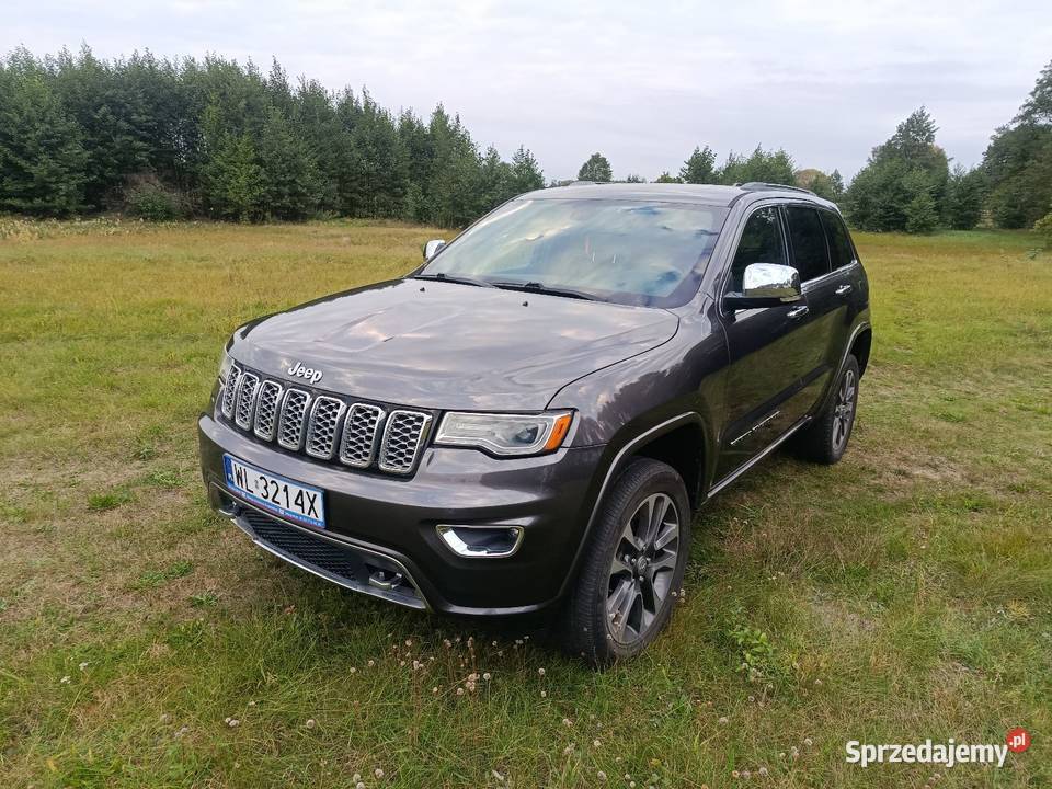 Jeep Grand Cherokee overland 57 Hemi 2018 nieuszkodzony