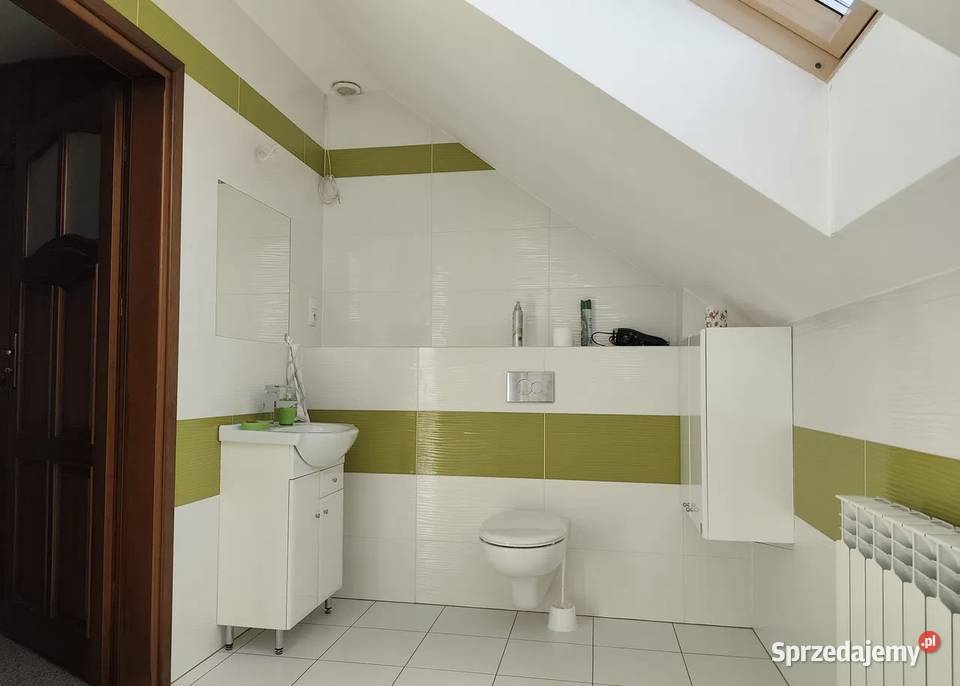 Przestronny dom z ogródkiem metalowe Łomża sprzedam