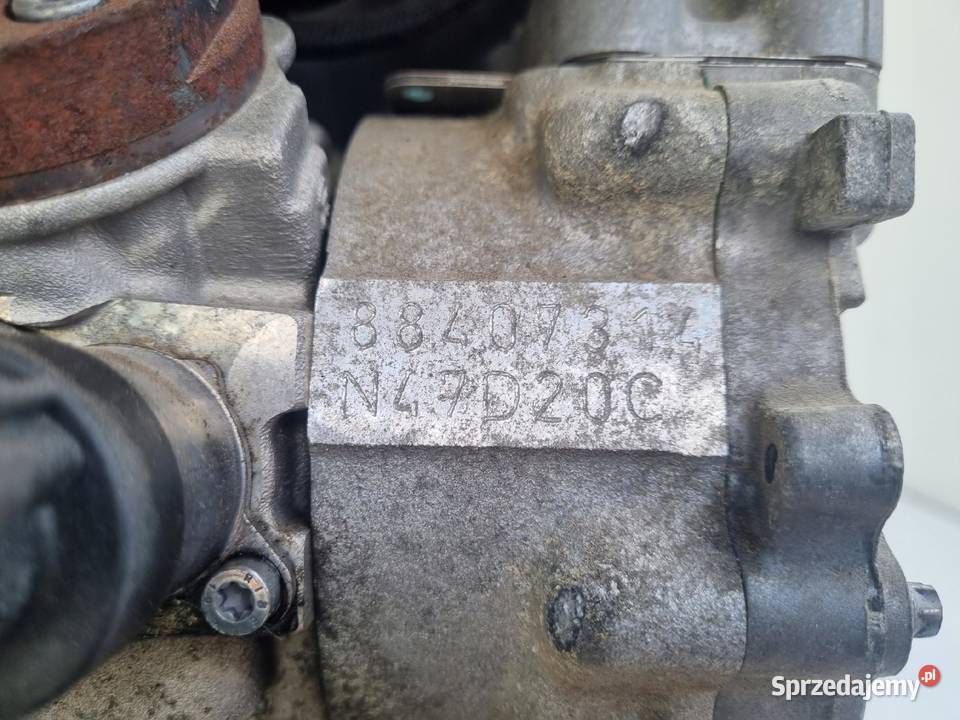 SILNIK BEZ OSPRZĘTU BMW E90 E91 E92 E93 20 D Janów
