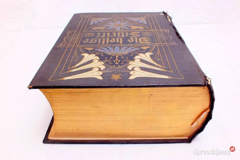 Stara biblia ilustrowana Lubin