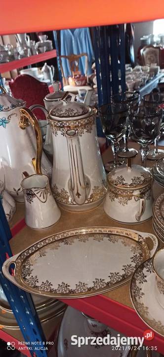 Talerzyk deserowy C T Biało złoty pomorskie Gdańsk