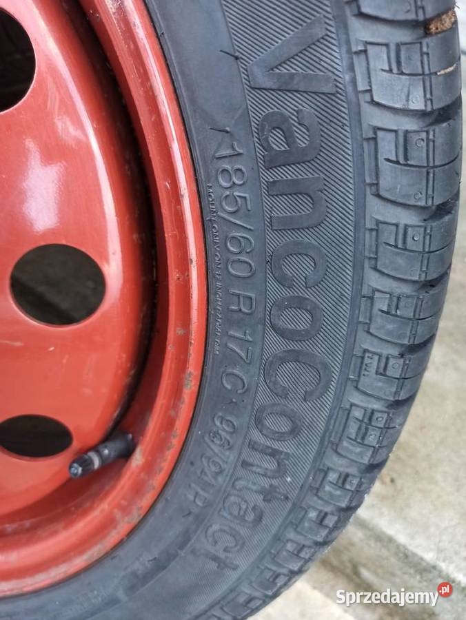 Koło dojazdowe 18565 17 zapas 5x108 Renault osobowe Pułtusk sprzedam