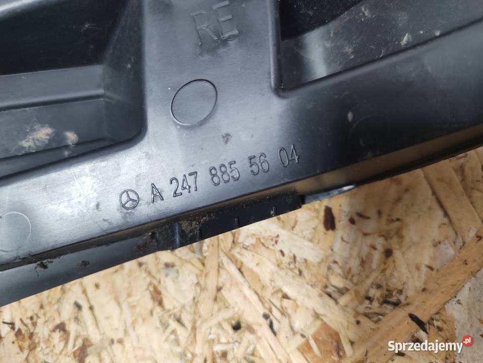 Ślizg Mocowanie Zderzaka Prawy Tył Mercedes GLA Części montażowe Części montażowe Pleszew