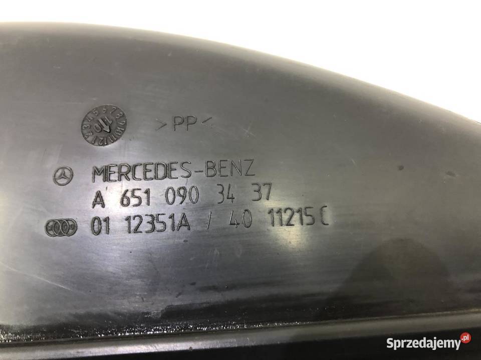 RURA DOLOT POWIETRZA A6510903437 MERCEDES W212 osobowe