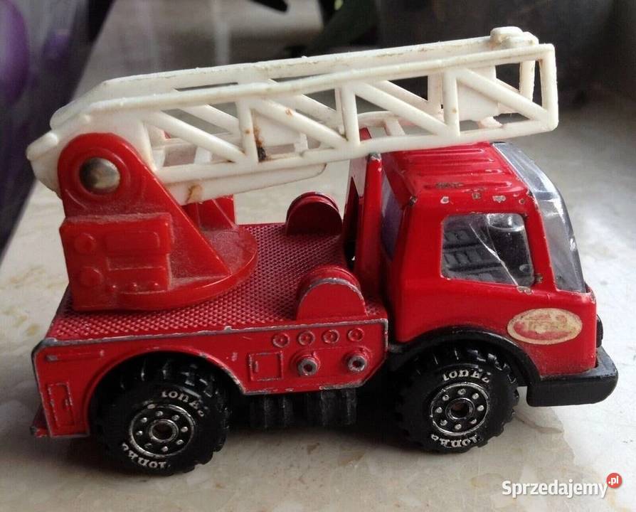 VINTAGE TONKA CZERWONY WÓZ STRAŻACKI z drabiną Warszawa