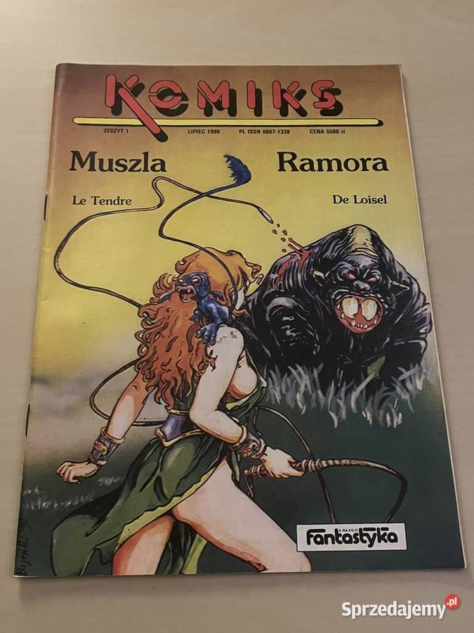 Komiks Zeszyt 1 Muszla Ramora Serge Le Tendre wielkopolskie Sierosław
