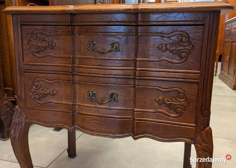Dębowa komoda ludwikowskasklep Dąbrowa Górnicza