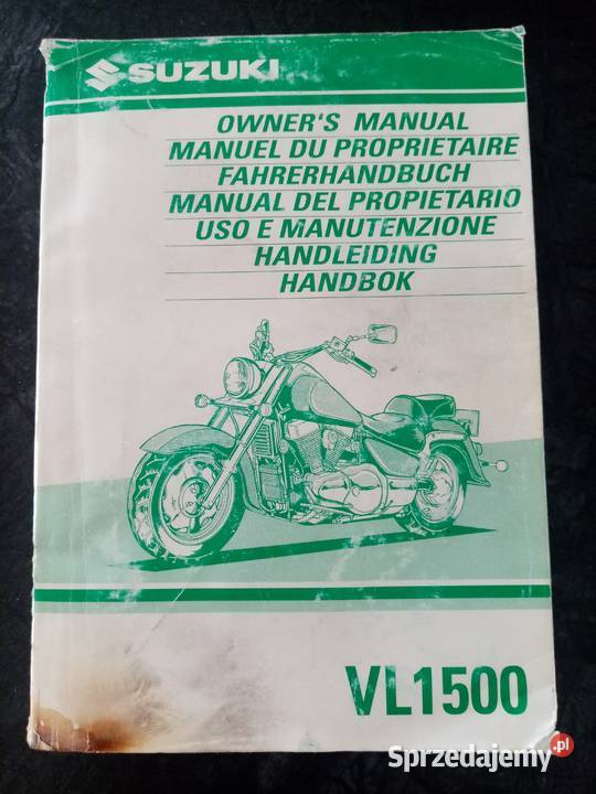 Suzuki vl1500 intruder instrukcja obsługi i