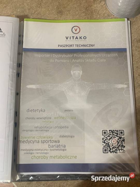 Analizator składu ciała z kolumną i Skwierzyna sprzedam