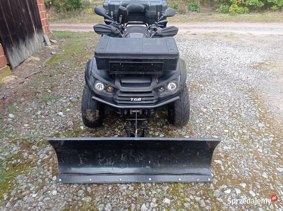 Tgb Blade 550 4x4 wyciągarka Pług śnieżny automatyczna Majdan Królewski sprzedam