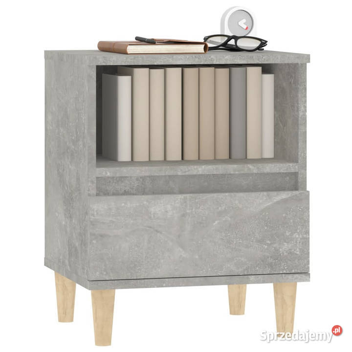 Szafka nocna szarość betonu 40x35x50 WM821802 Nocne mazowieckie Warszawa