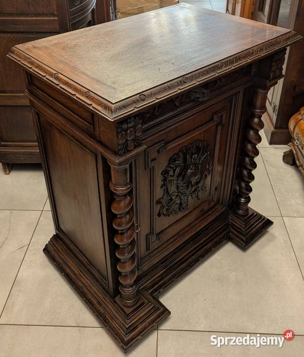 Piękna komodaszafka neorenesans dąbsklep Dąbrowa Dąbrowa Górnicza sprzedam