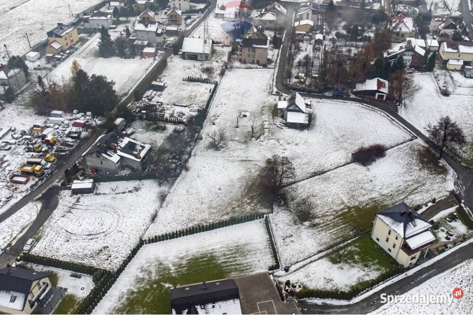 6 działek budowlanych Buczkowice 4586 m2