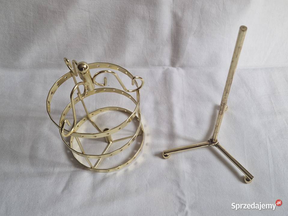 3poziomowy obrotowy metalowy stojak ekspozytor Warszawa