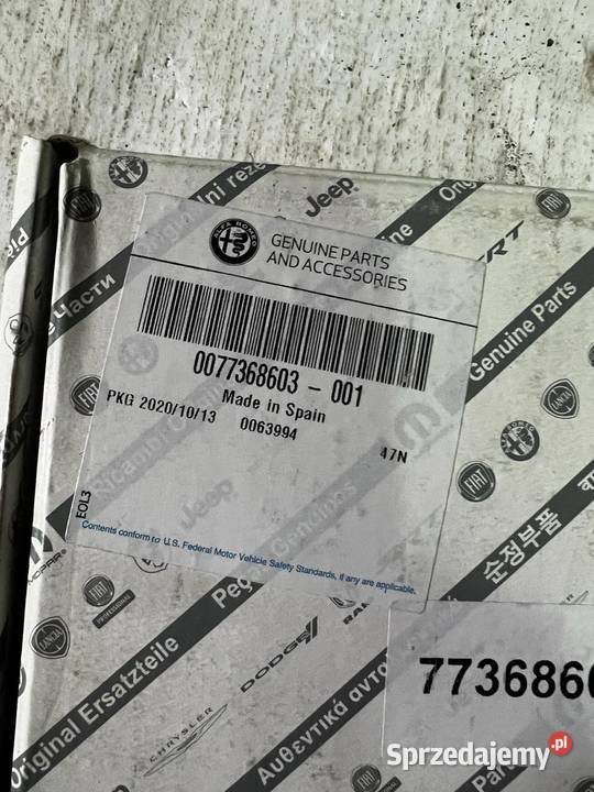 Klocki hamulcowe przód Alfa Romeo Stelvio Gulia śląskie