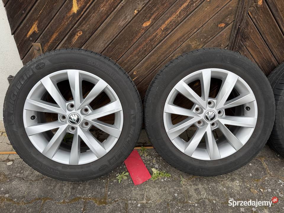 Alufelgi Skoda 5x112 16 Octavia Fabia Superb aluminiowe Góra sprzedam