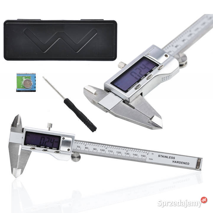 Suwmiarka Elektroniczna 150 mm Dokładność 001 mm Ludźmierz