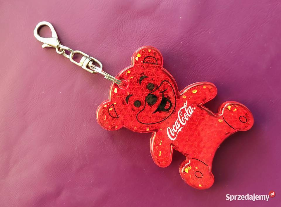 Kolekcjonerski breloczek COCACOLA opaska Pruszków