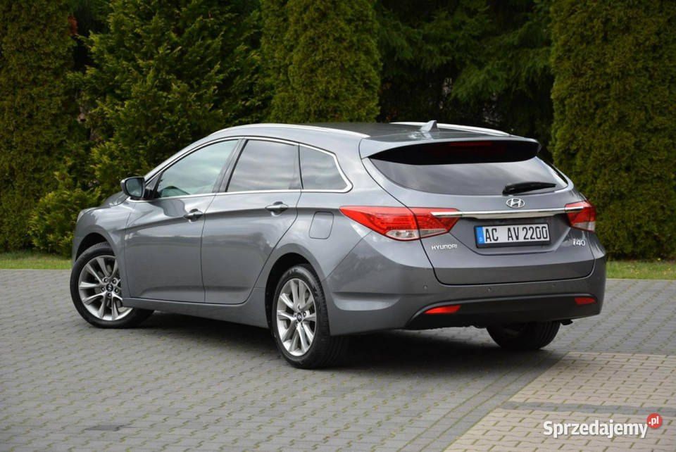 Hyundai i40 biXenon Ledy Navi Kamera Klimatronic ASR (kontrola trakcji) Ostrów Mazowiecka
