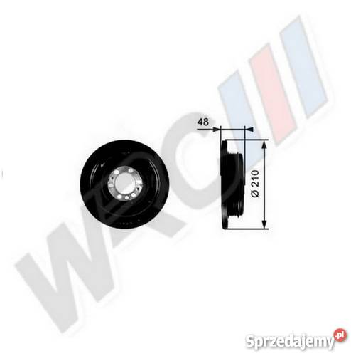KOŁO PASOWE WAŁU BMW 325td 325tds 525tds 725tds Motoryzacja Włocławek