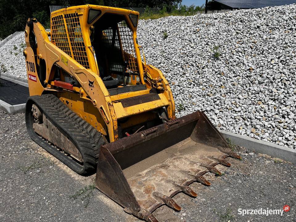 BOBCAT T 190 MASZYNA GĄSIENNICOWA Legnica sprzedam