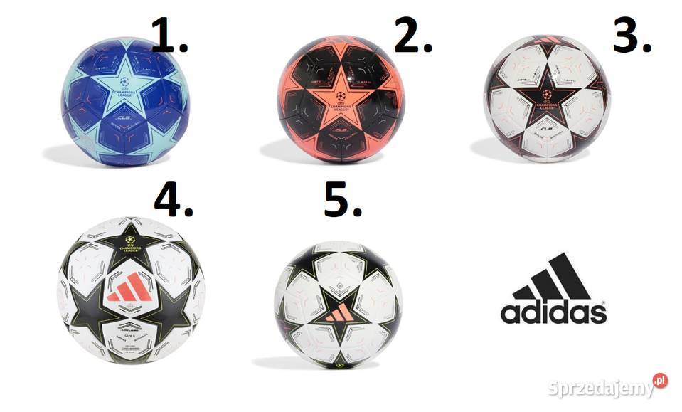 piłka Adidas Champions League ćwicz Haaland