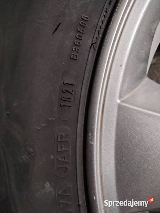 Koła aluminiowa 5x1143 17 opony DUNLOP 235x55 Jasło