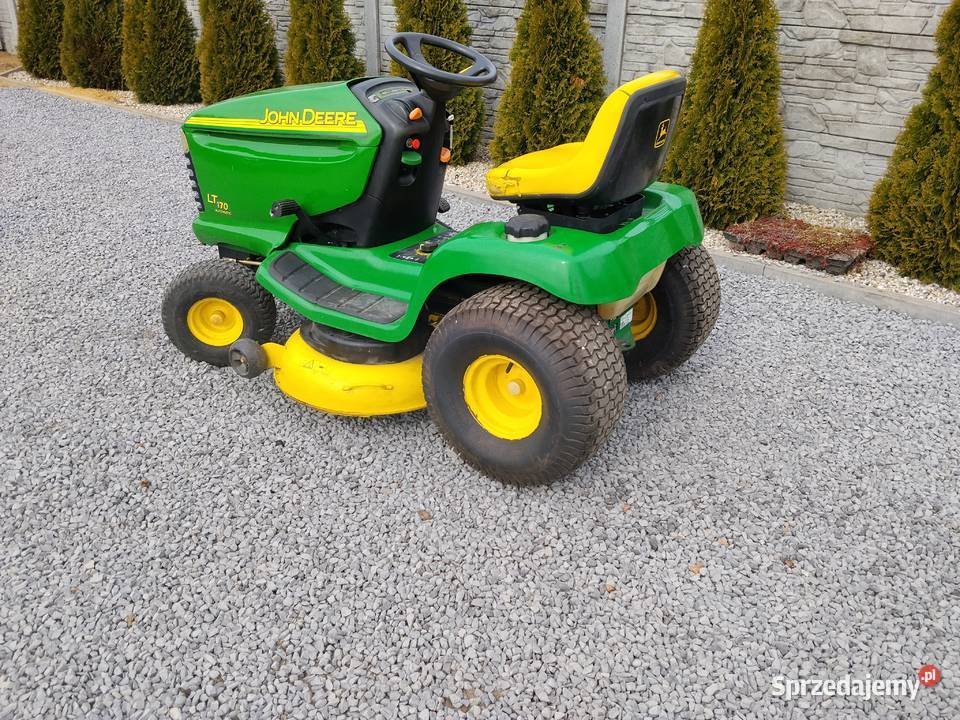 John Deere lt 170 16 V2 HYDRO mulczer traktorek wielkopolskie Rawicz sprzedam