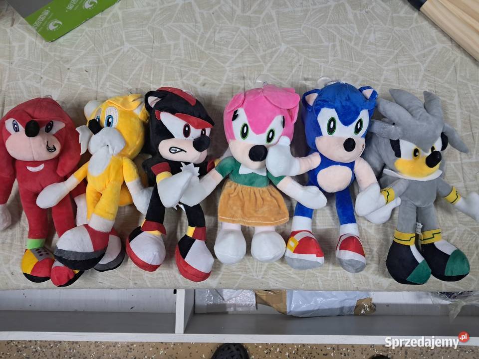 zestaw 6 nowych maskotek z przyssawką z bajkigry Sandomierz sprzedam