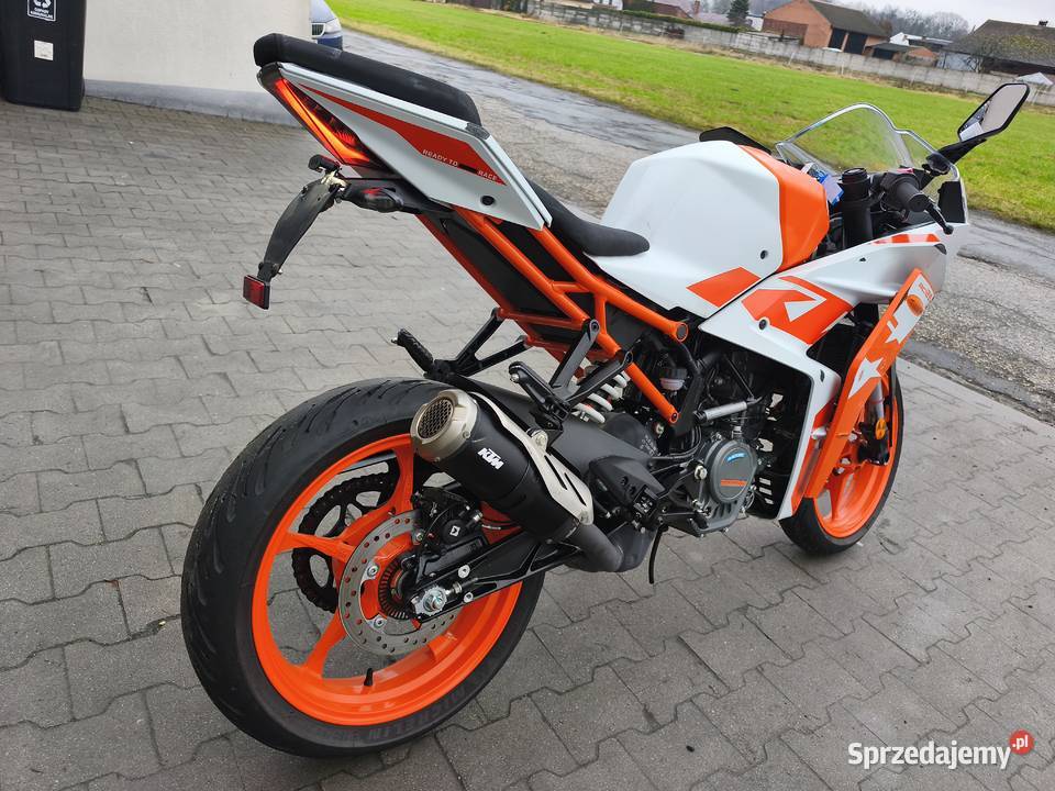 KTM 125 RC Zamiana Raty uszkodzony opolskie Ligota Dobrodzieńska
