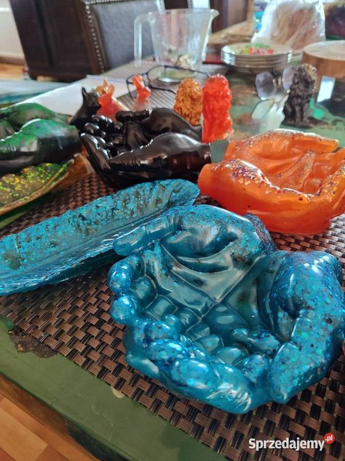 Ozdoby z żywicy epoksydowej wielkopolskie Nowy Tomyśl sprzedam
