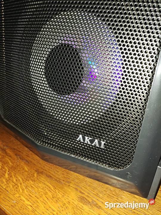 Głośnik AKAI ABTS80 na imprezę karaoke bluetooth
