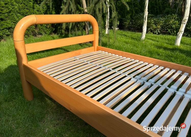 Łóżko bukowe 80cm łódzkie sprzedam