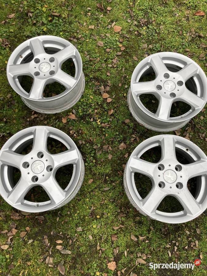 Peugeot felgi 4x108 demontaż Wolsztyn