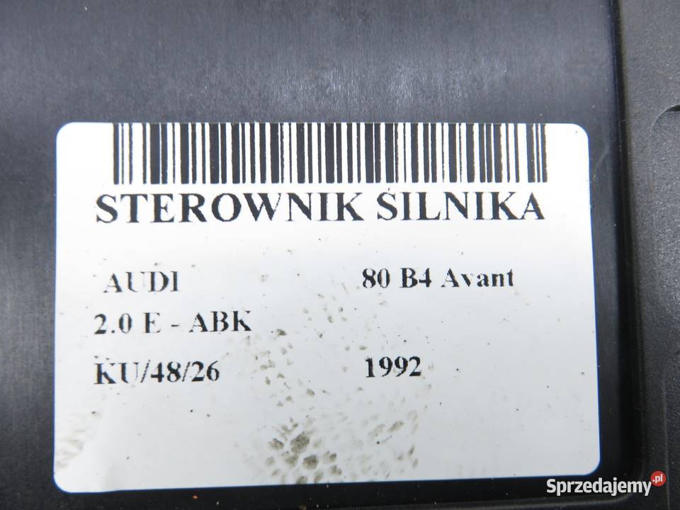 STEROWNIK AUDI 80 B4 20 039906024A 5WP4144