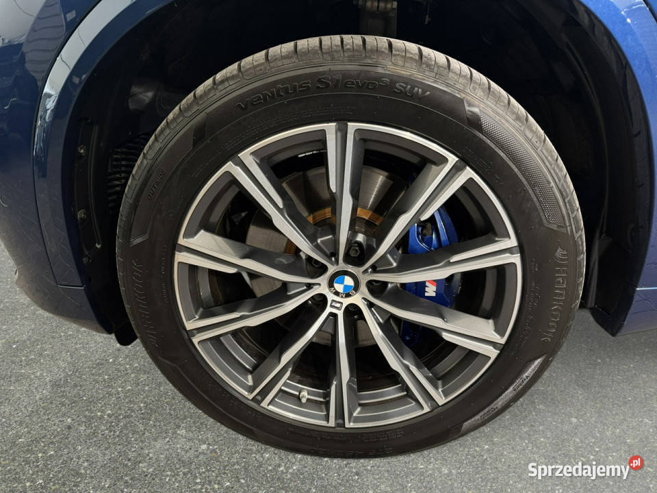 BMW X5 VAT 23 xdrive25d 231 automat 2022 r salon klimatyzacja Myślenice