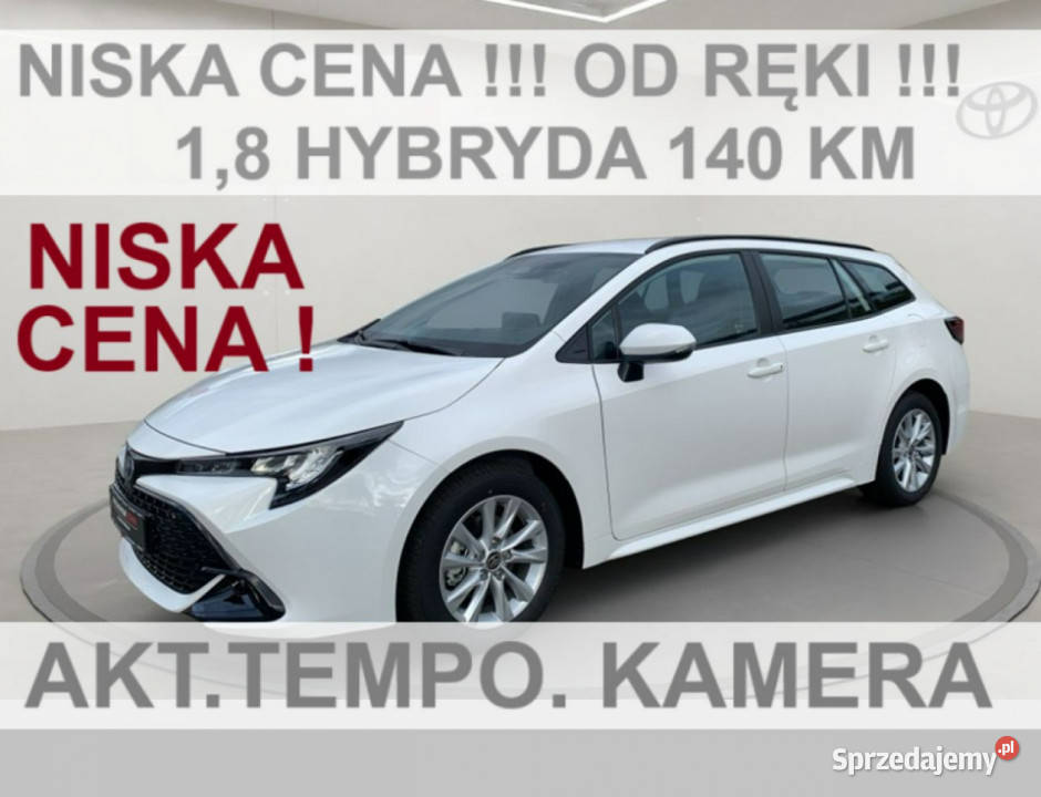 Toyota Corolla Hybryda 140 18 Pakiet Tech elektrycznie ustawiane fotele zachodniopomorskie Szczecinek