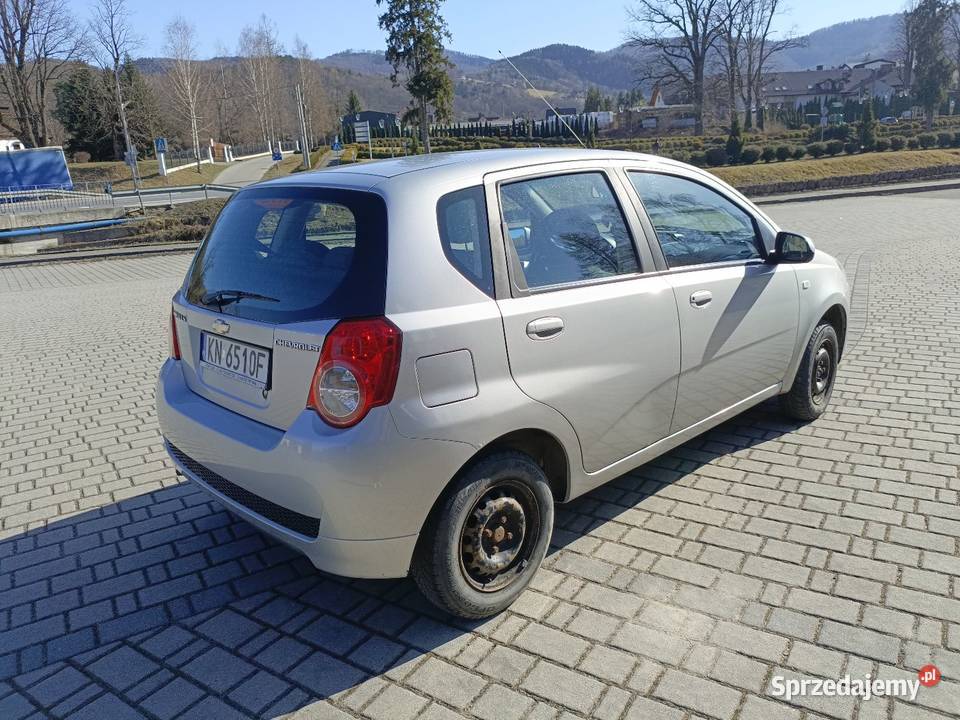 Chevrolet Aveo LS 12 Benzyna welurowa tapicerka Laskowa